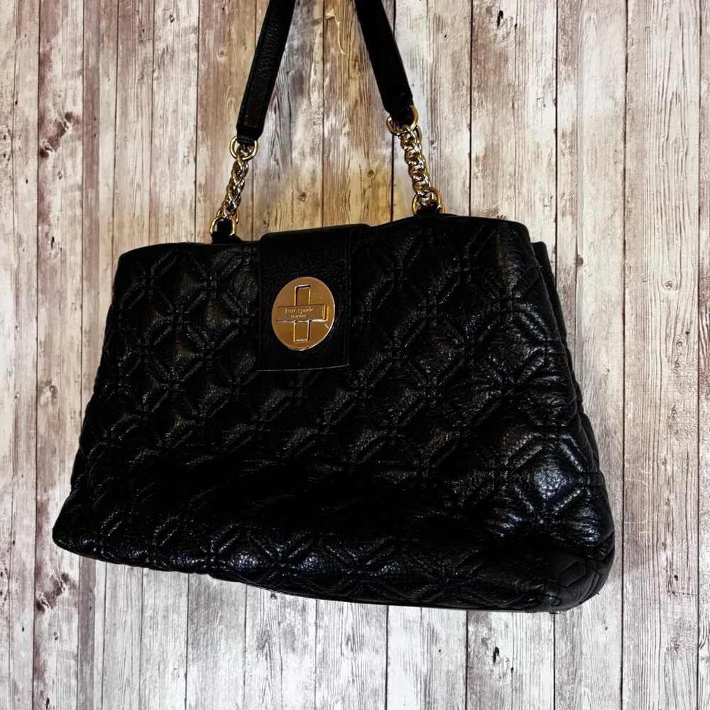 Kate Spade New York Elena Astor Court Quilted Tote Purse - Picture 2 of 11